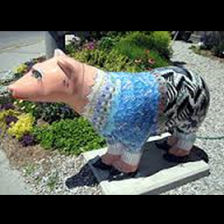 Black Bear Primed Fiberglass Sculpture Icon Poly