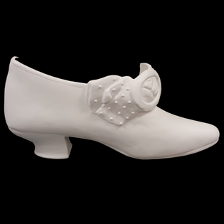 Shoe Bench Primed Fiberglass Sculpture Icon Poly